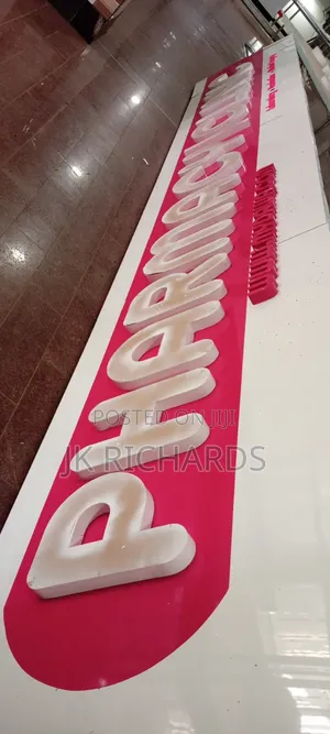 3d Pharmacy Sign Posts