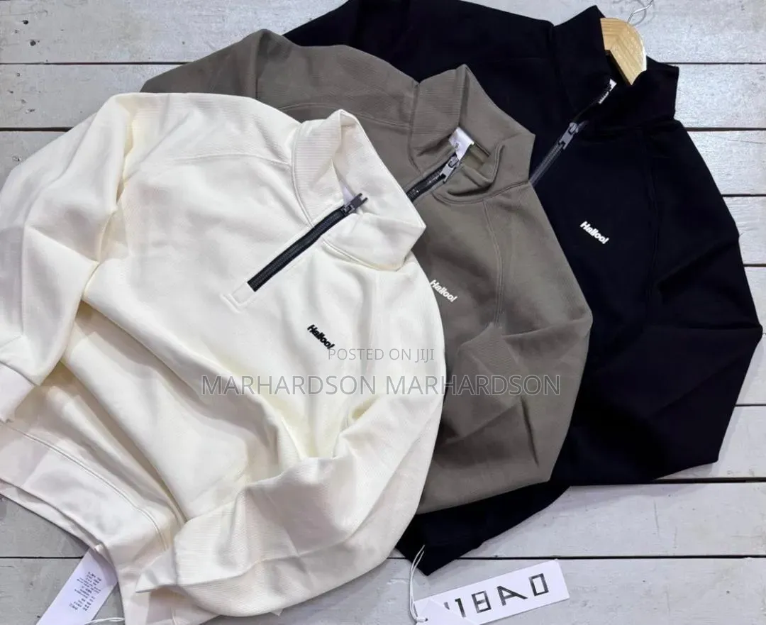 Collar Quarter Zip Sweaters