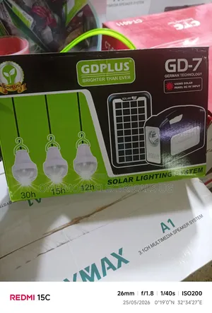 Portable Solar Kit 3bulbs