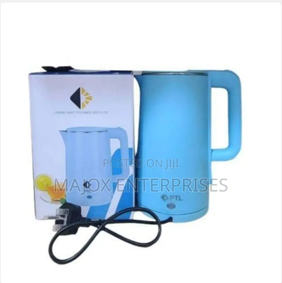Pearl Light Water Boiler Electric Parcolator 2 Liters Blue