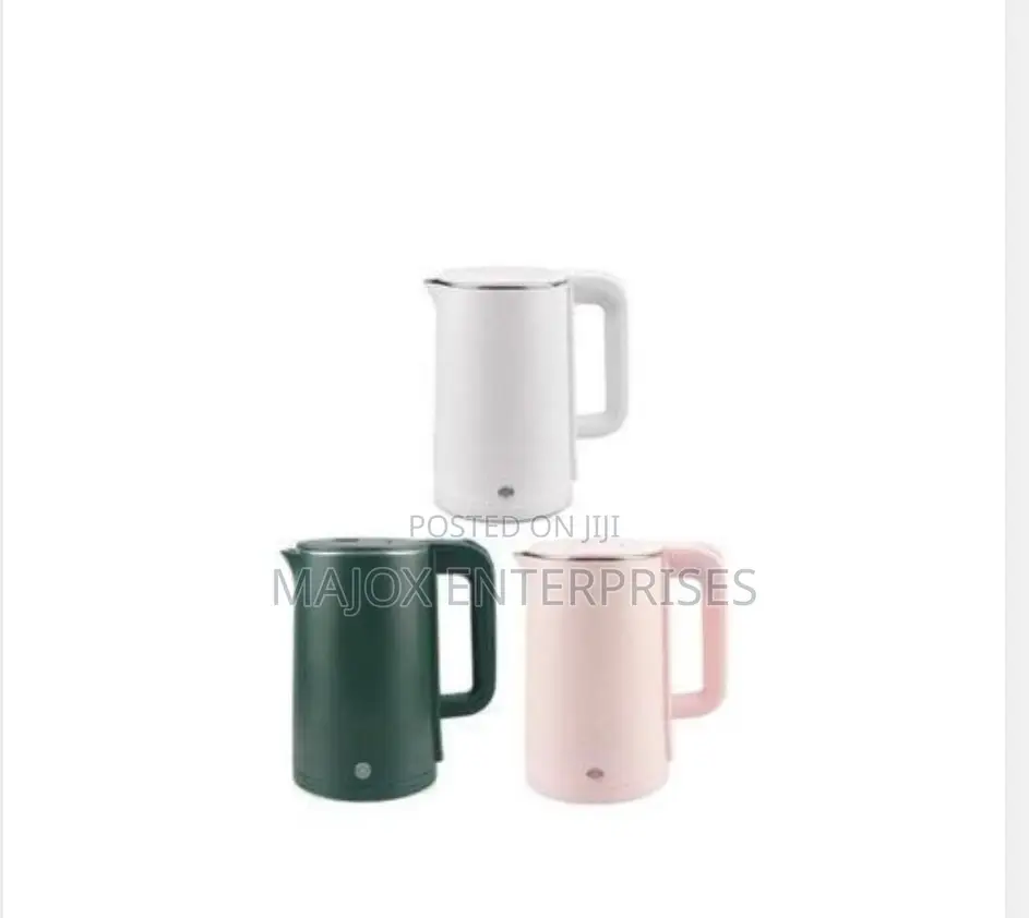 Pearl Light Water Boiler Electric Parcolator 2 Liters Pink