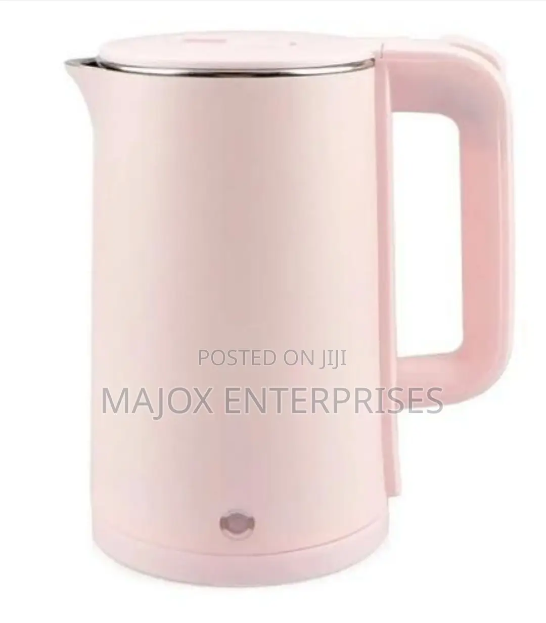 Pearl Light Water Boiler Electric Parcolator 2 Liters Pink