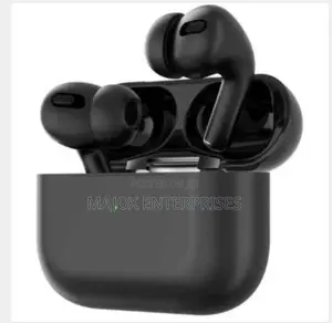 Airpods Pro Checked Earpods With Free Earpod Case - Black
