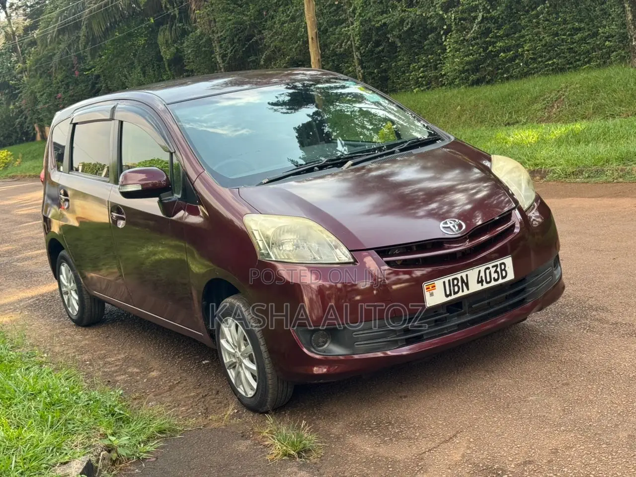 Toyota Passo Sette 2009 Burgundy
