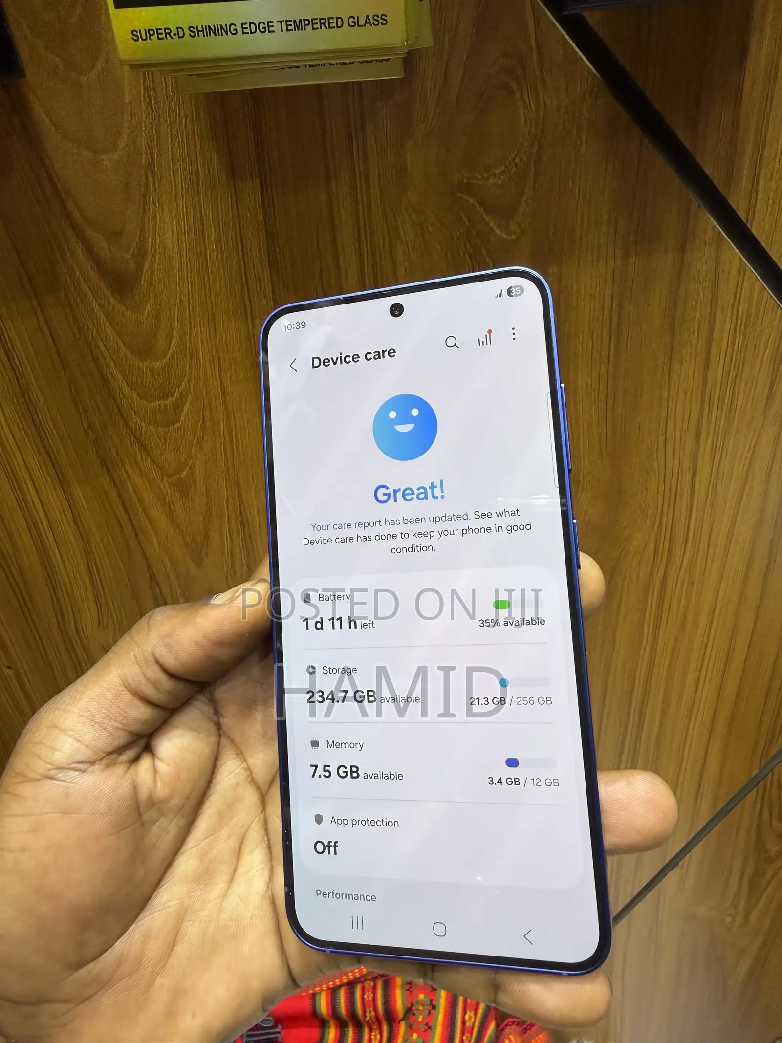 Samsung Galaxy S25 256 GB Blue