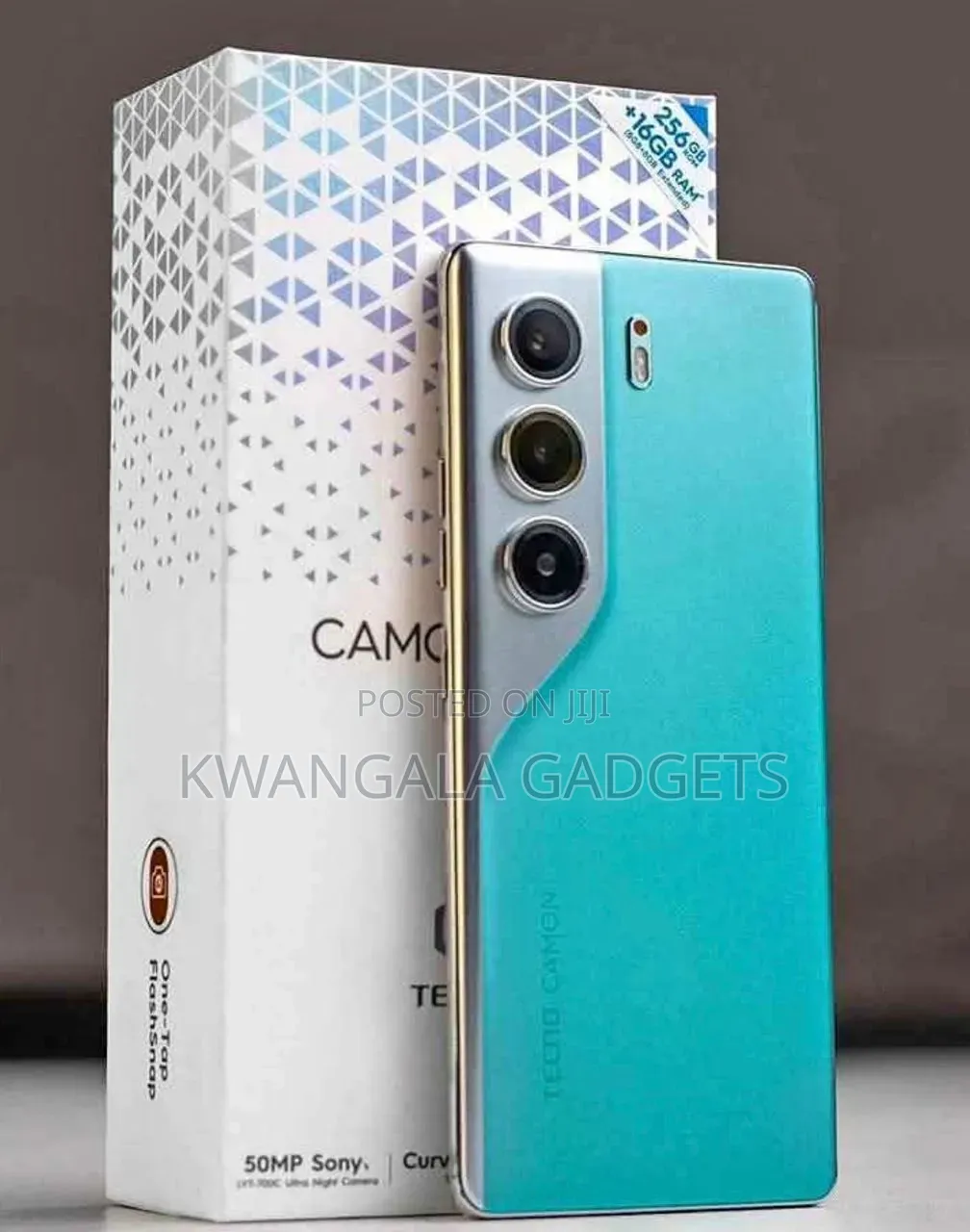 New Tecno Camon 40 Pro 5G 256 GB Blue