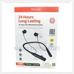 Excellent Super Bass Original Sport Neckband Headsets With LCD Display