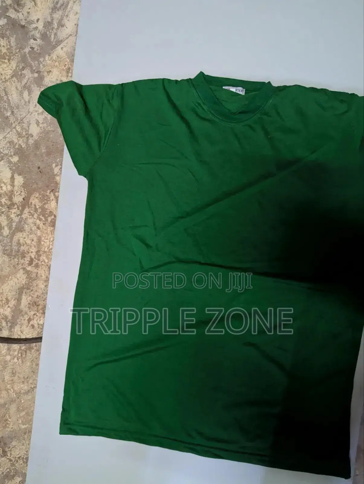 Green Round Neck Shirts