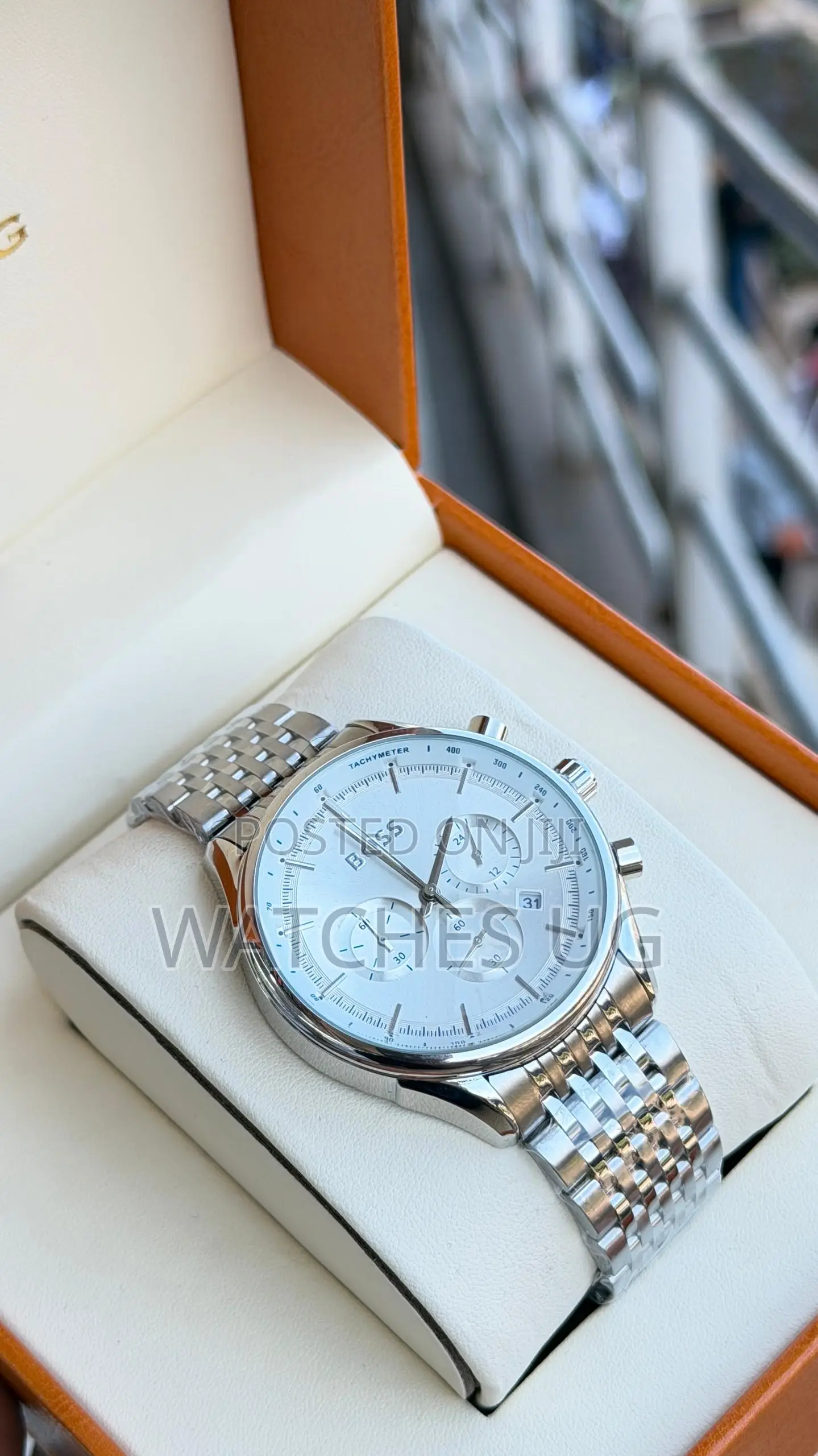 Boss Tachymeter Wrist Watch