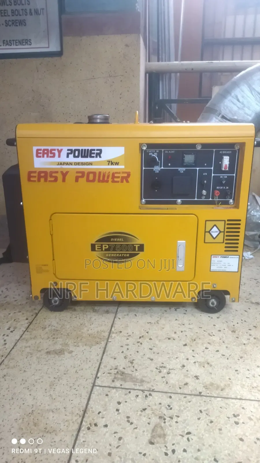 A Silent Diesel Generator