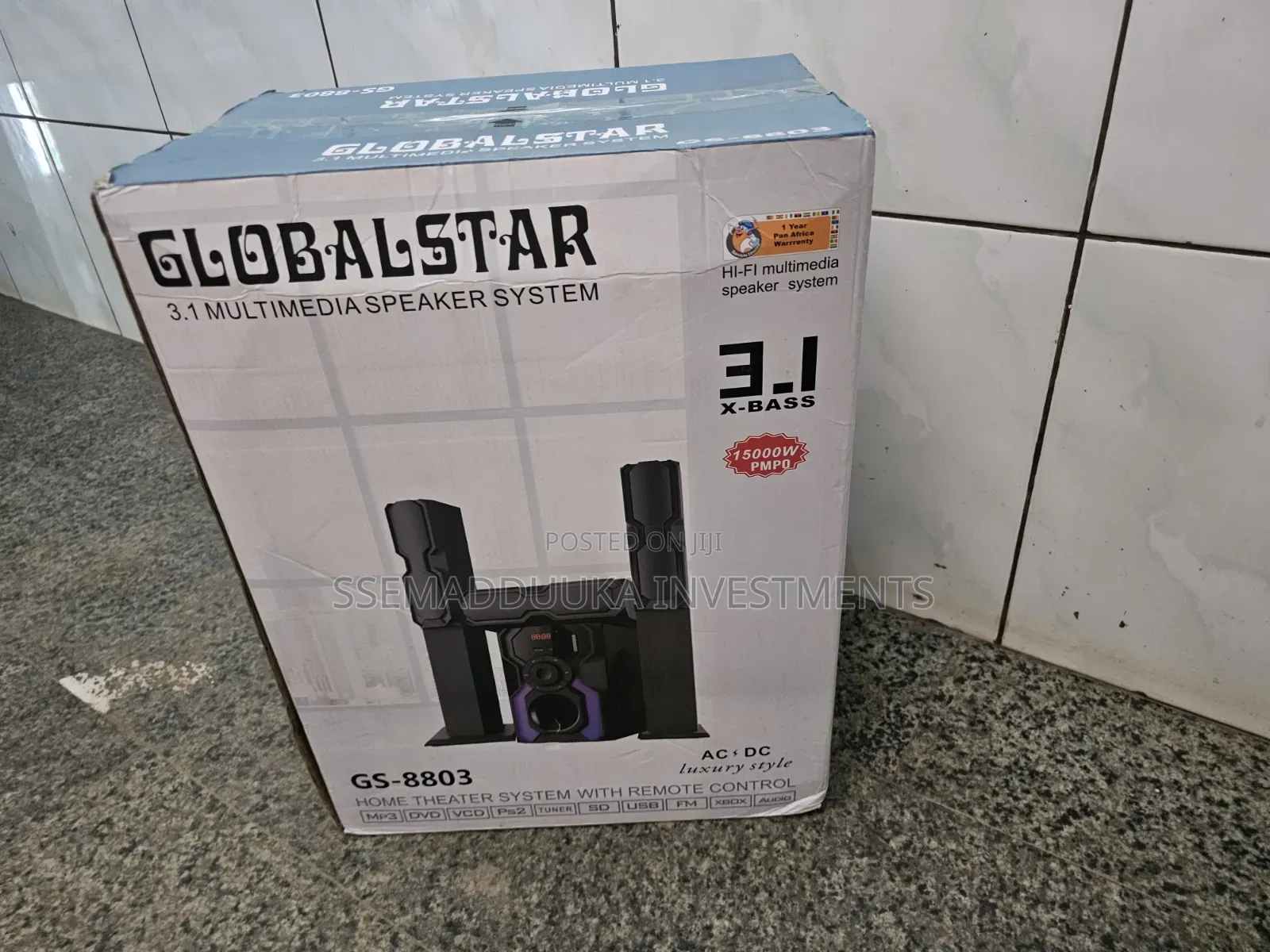 Globalstar Gs-8803 3.1 Multimedia Speaker System