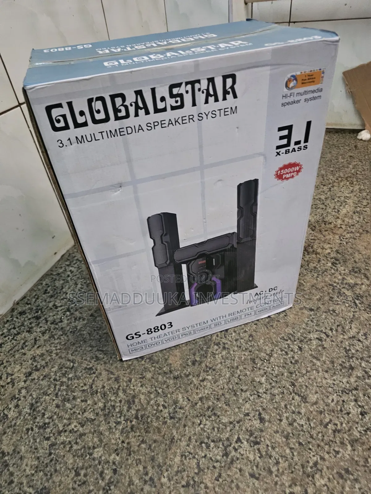 Globalstar Gs-8803 3.1 Multimedia Speaker System