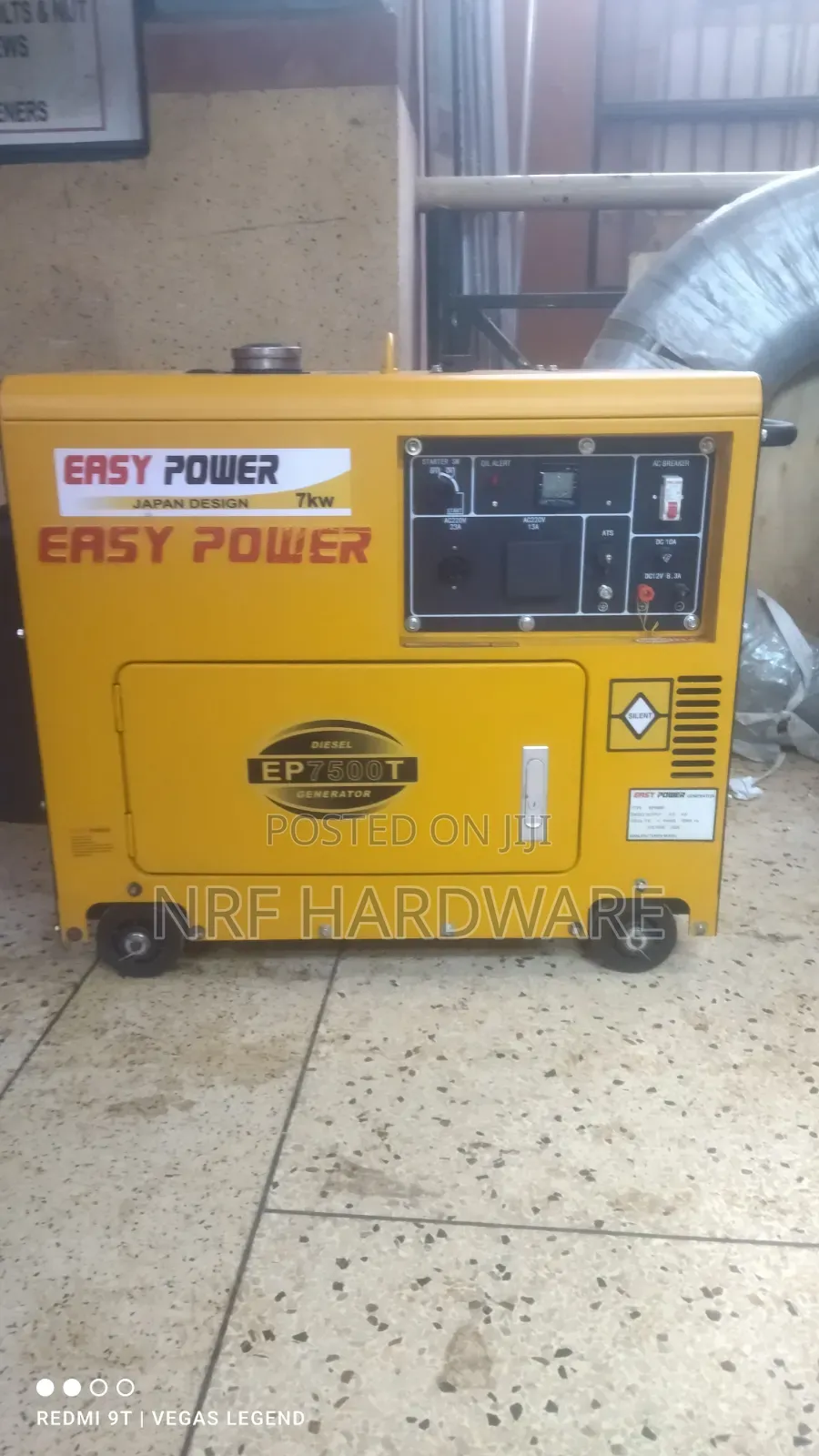A Silent Diesel Generator