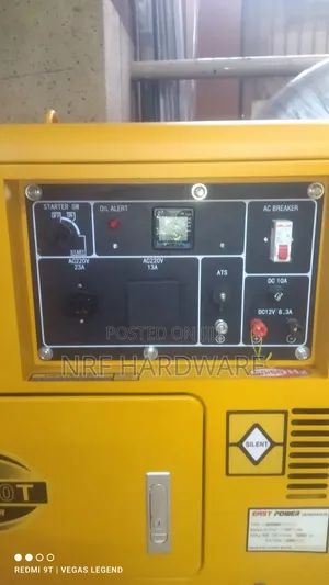A Silent Diesel Generator