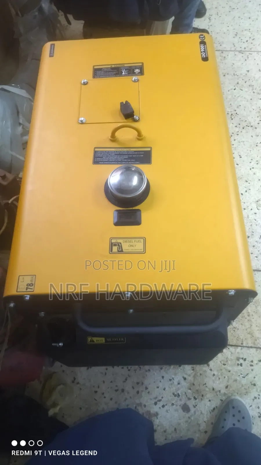 A Silent Diesel Generator