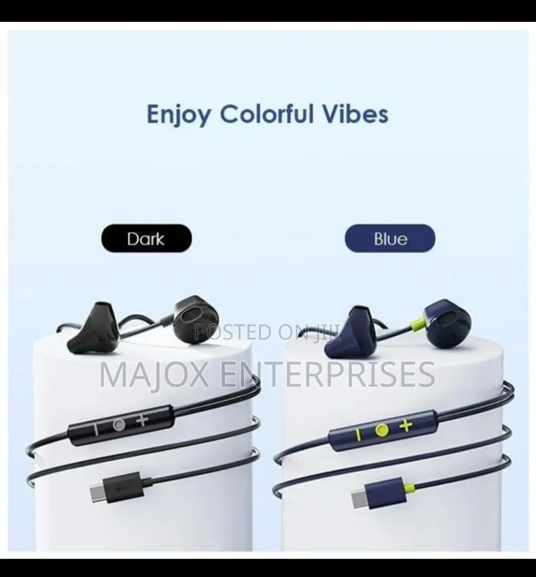 Oraimo Type-C Half in-Ear Wired Headphones