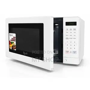 Roch 20l Digital High Tech Mirror Door Microwave Oven - White