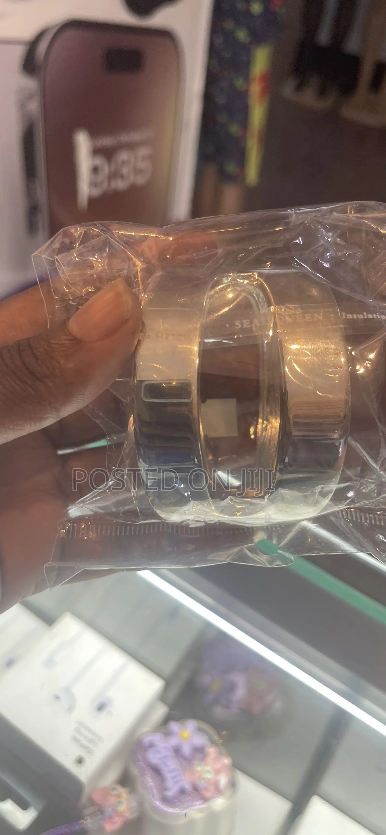 Stainless Silver Bangle1