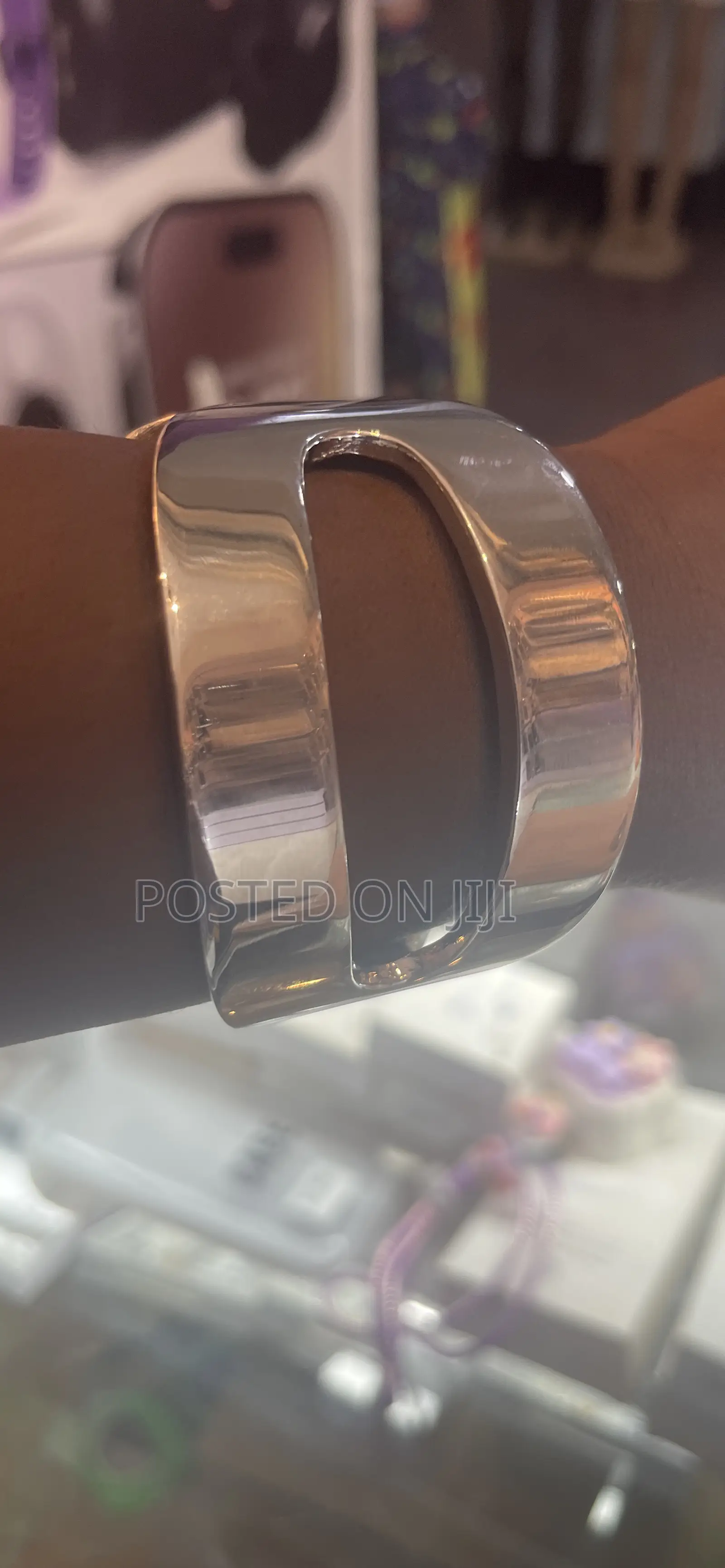Stainless Silver Bangle1