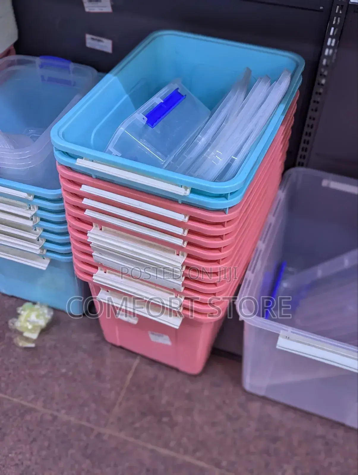 Plastic Containers Storage