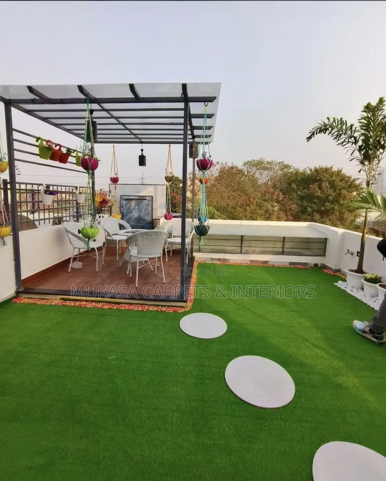 Soft Green Grass Carpet for Indoor Outdoor Use