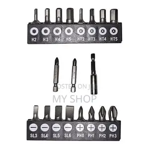 Ingco Cordless Screwdriver, 4v, Adjustable Handle, 19 Screwdriver Bits