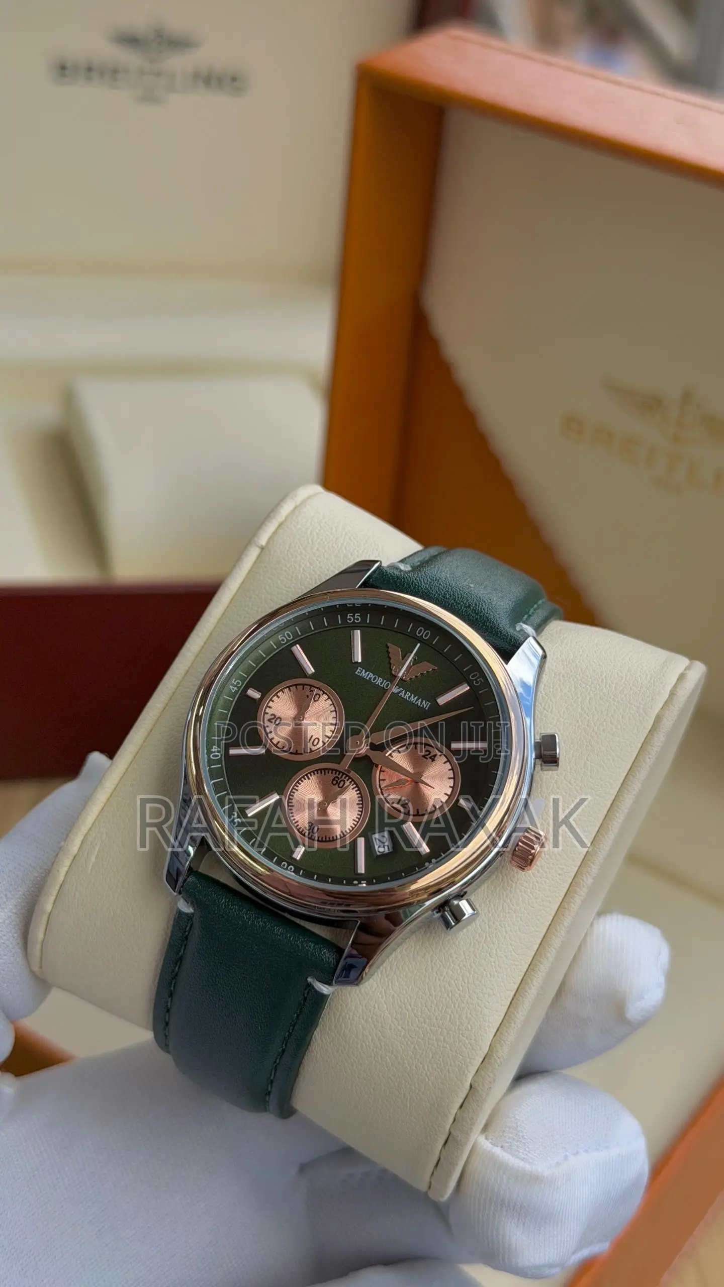 Army Green Version of Emporio Armani Watch