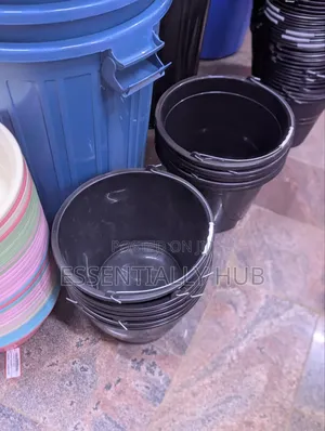 Black Bucket for Home Use