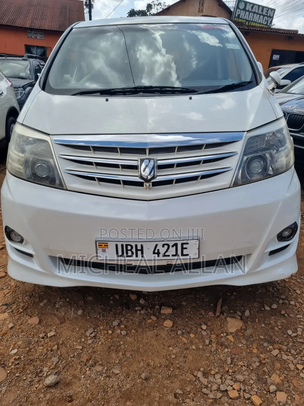 Toyota Alphard 2008 White