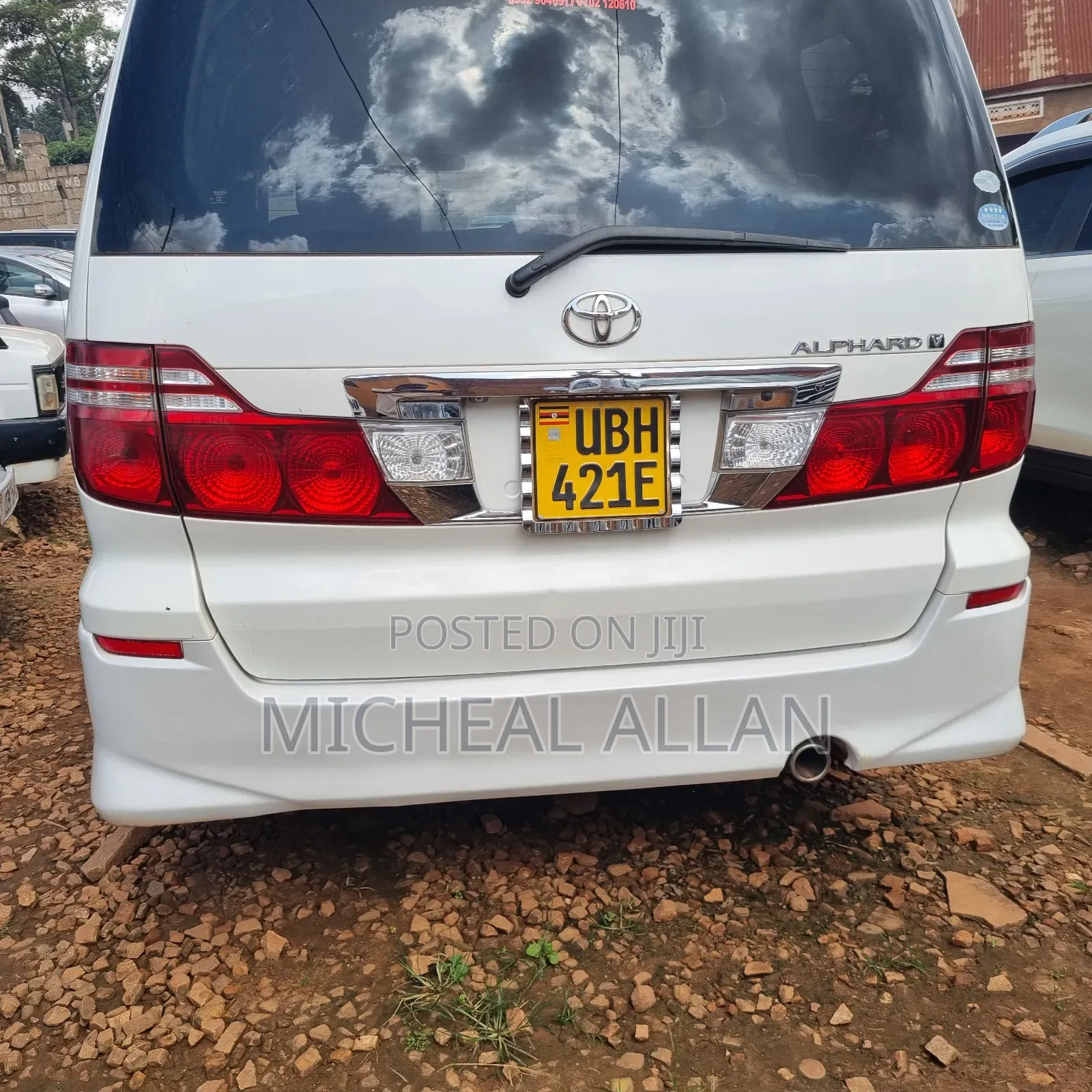 Toyota Alphard 2008 White