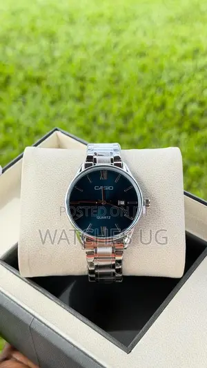 Casio Round Metallic Watch