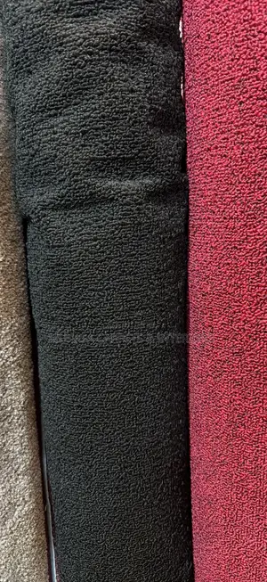 Luxury Black Woolen Carpet – Modern Interior Decoration