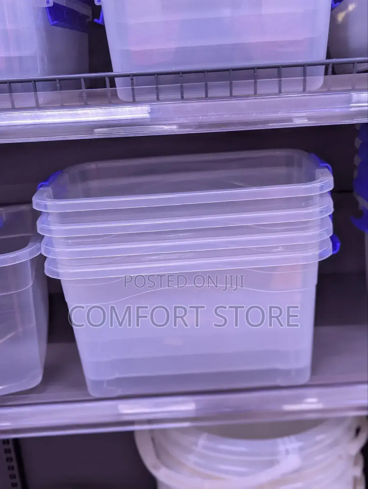 Colorless Storage Box