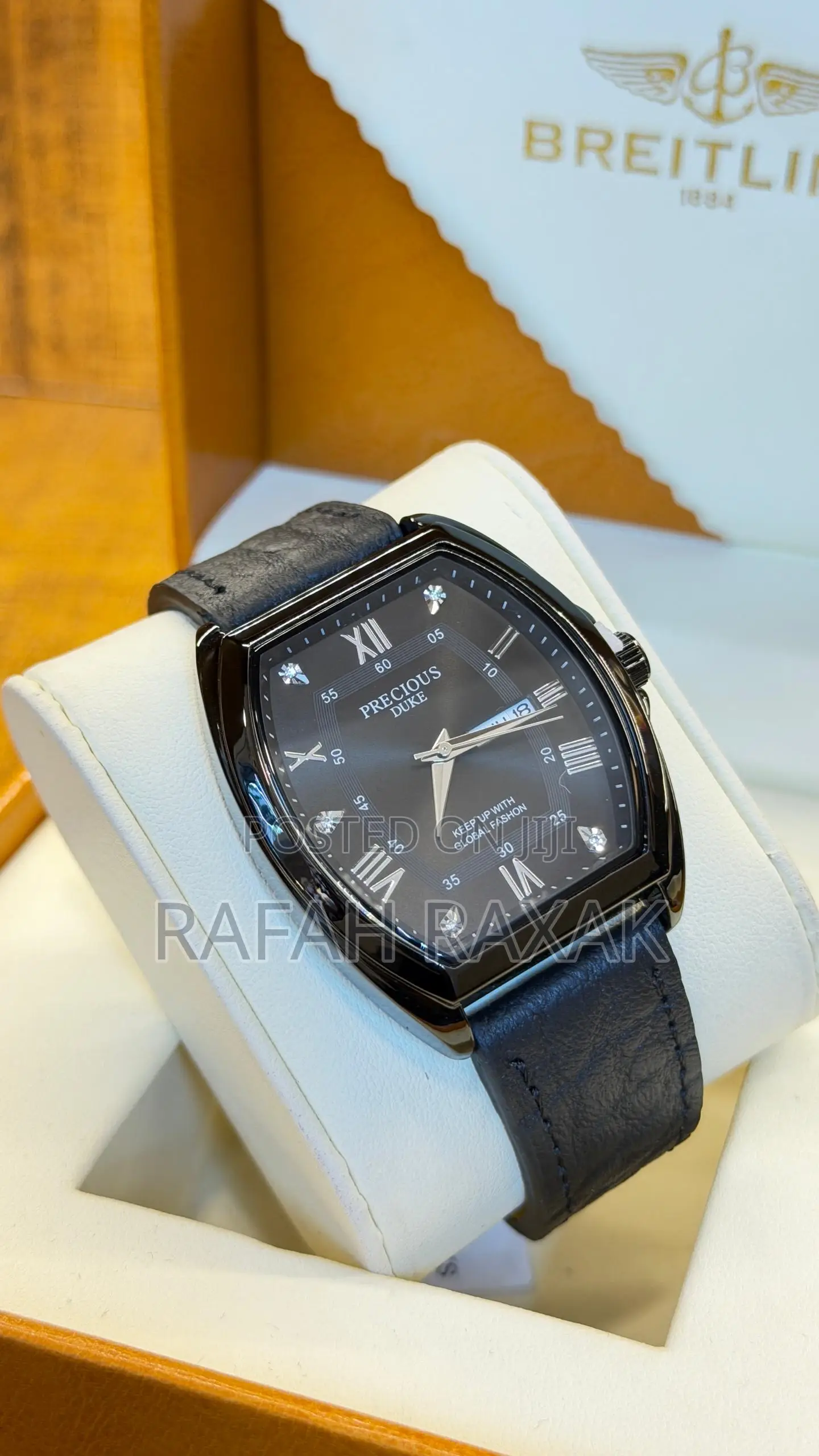 Square Quartz Precious Duke Watch