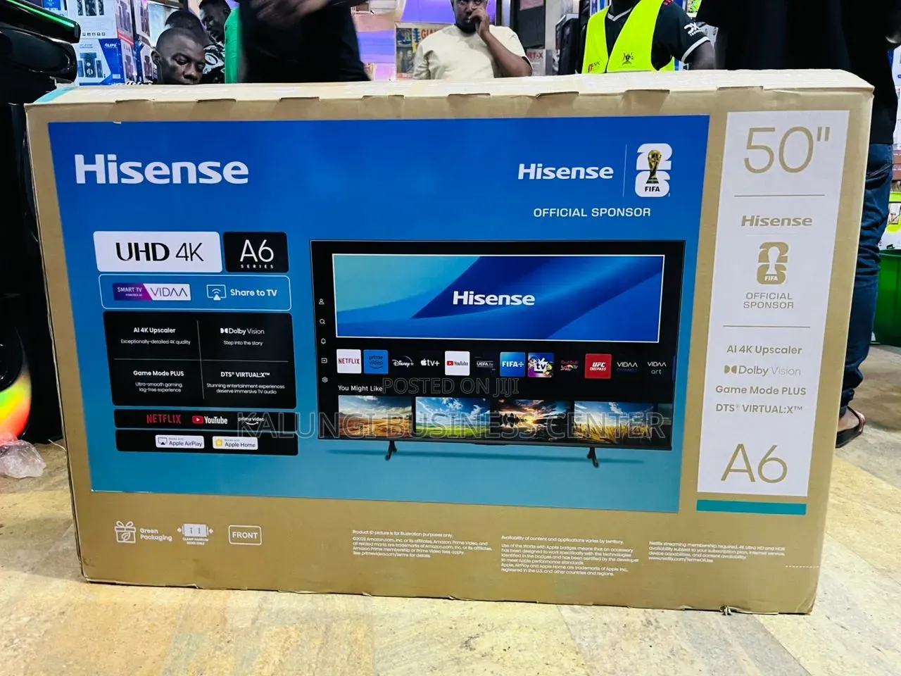 Hisense 50 Inch A6 Series Uhd Smart Tv