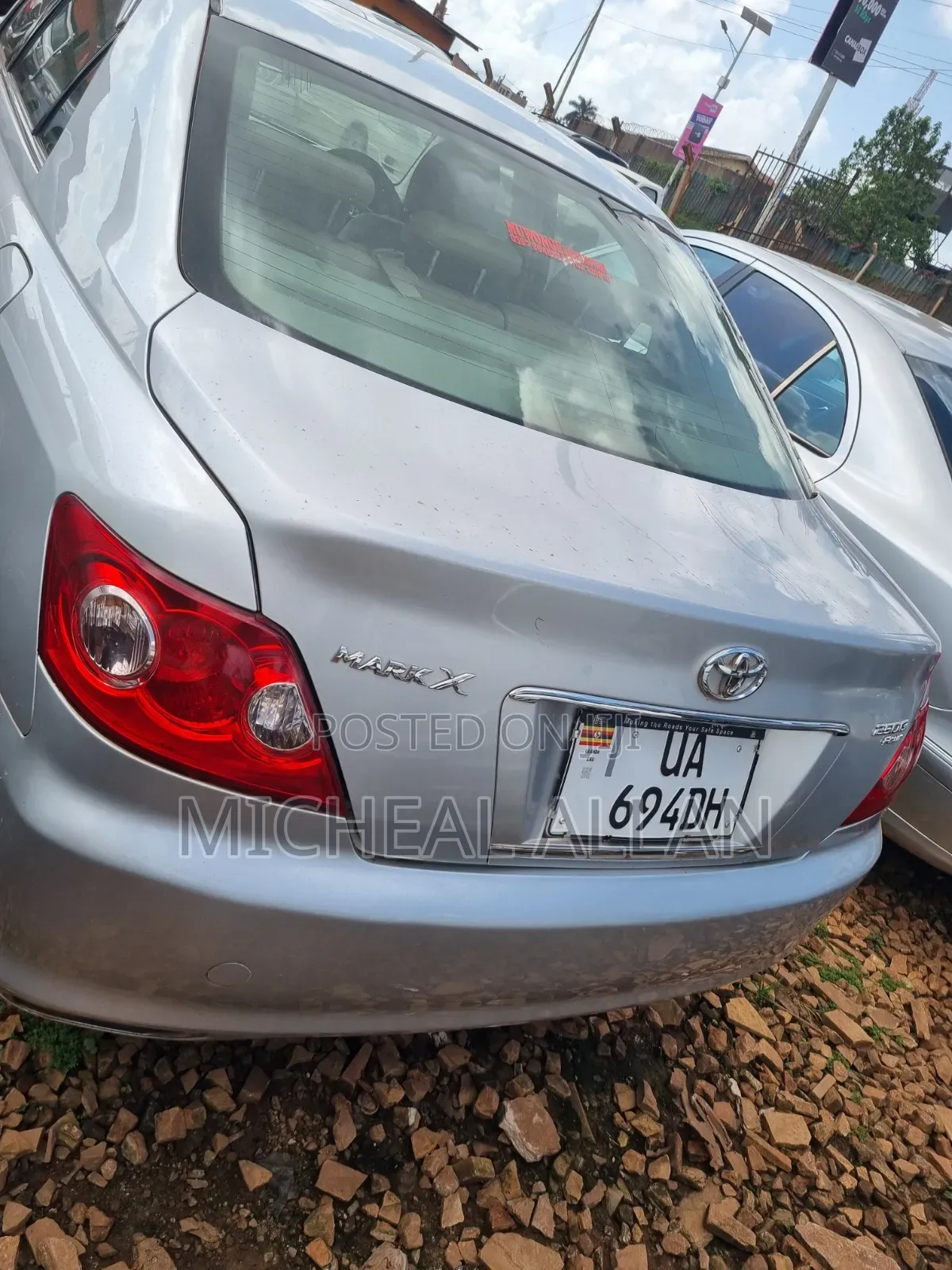 Toyota Mark X 2008 Silver