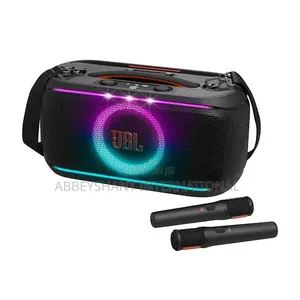 JBL Partybox on-the-Go 2 Portable Speaker/Wireless Microphone