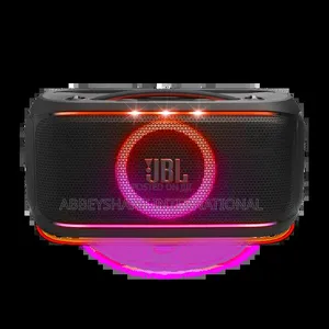 JBL Partybox on-the-Go 2 Portable Speaker/Wireless Microphone