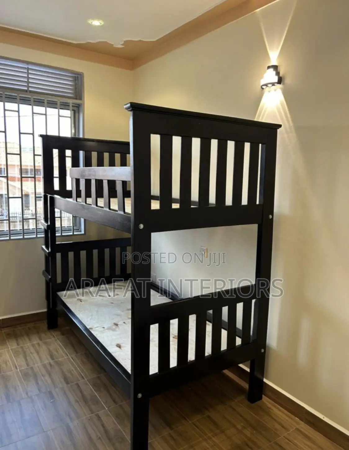  ** 3x6 Black Fortress Bunk Bed**
