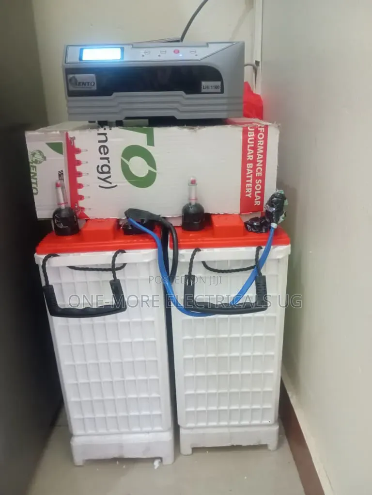 Capable Backup System 2batttries 100ah/12v and 900va