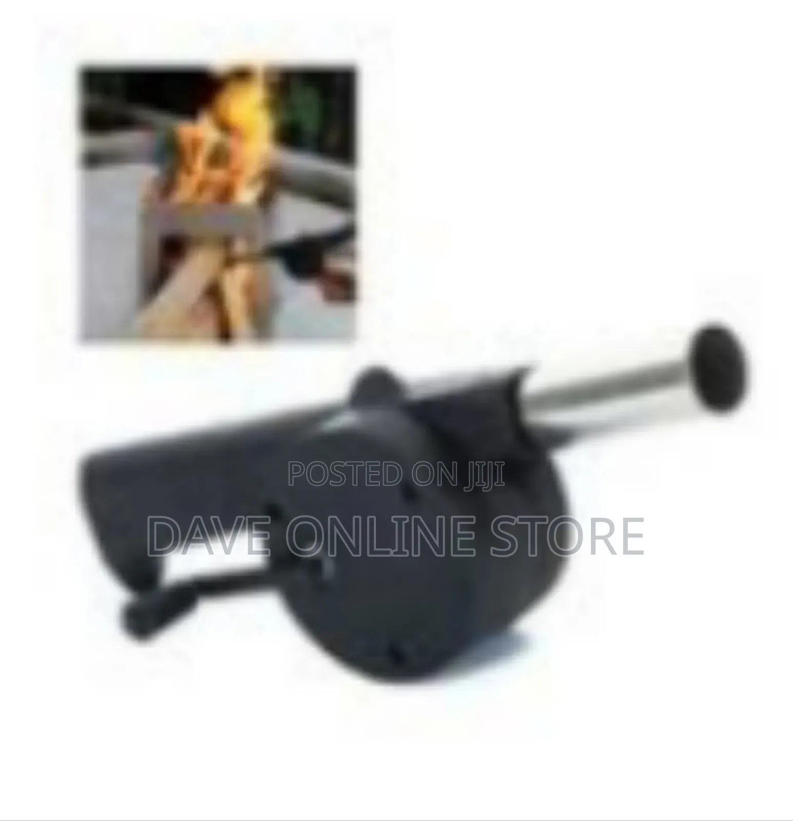 Manual Hand-Crank BBQ Fire Blower