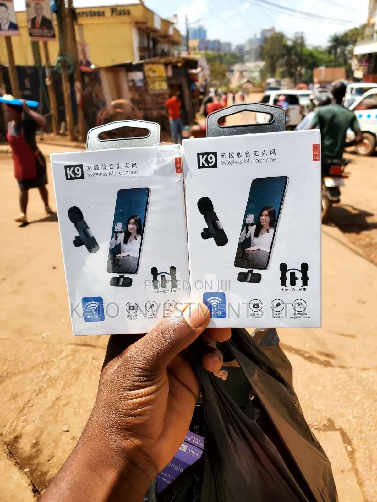 Phantom Type- C Double Microphone Wireless Mobile
