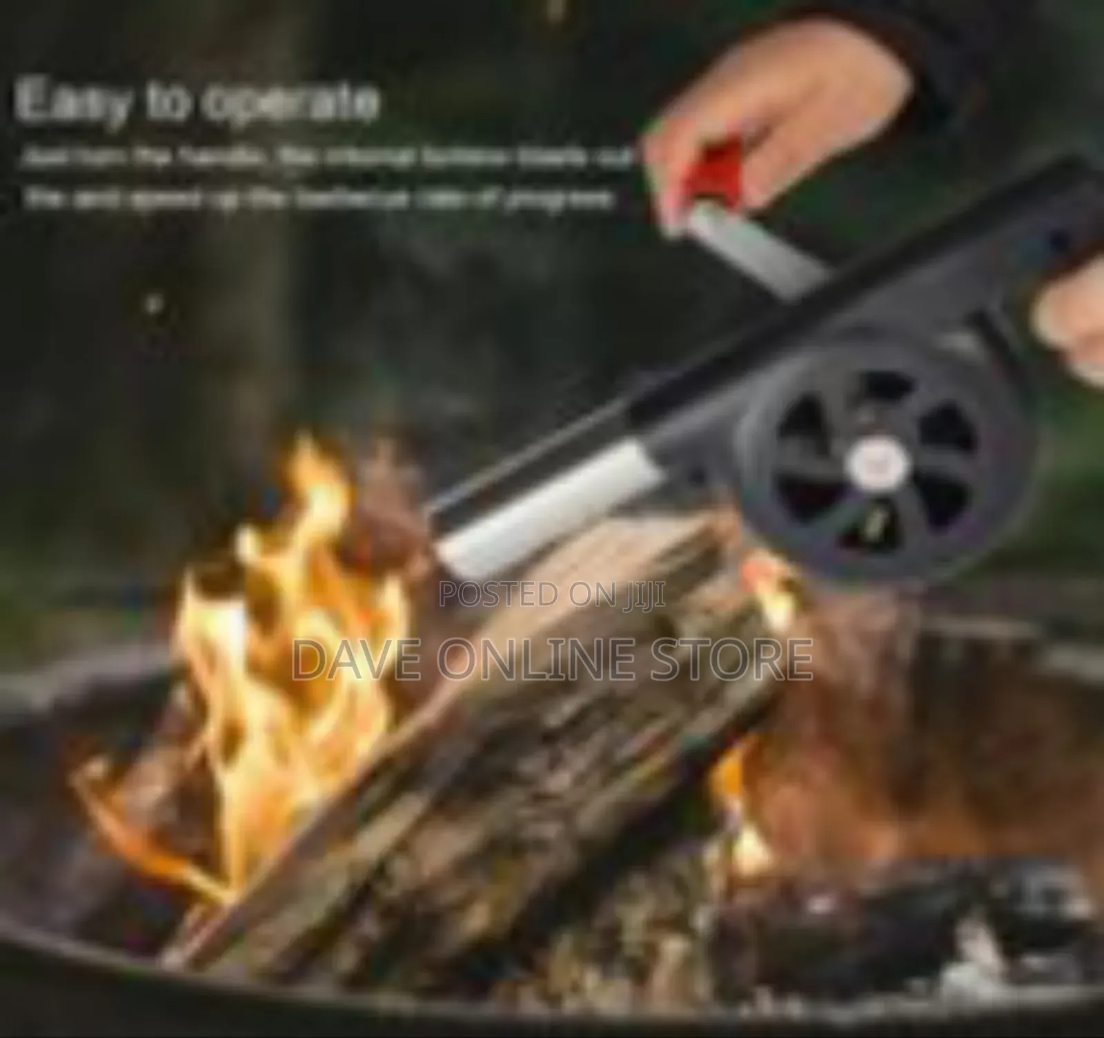 Hand-Cranked Manual Air Blower