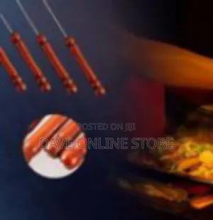 Durable Stainless Steel Skewers for Grilling and BBQ (Set of 12)