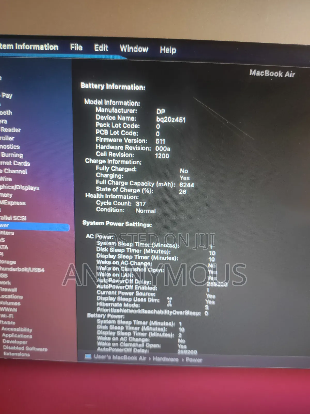 Laptop Apple MacBook Air 2014 4GB Intel Core i5 SSD 128GB