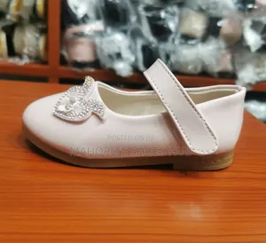 Elegant Girls' White Party Shoes
