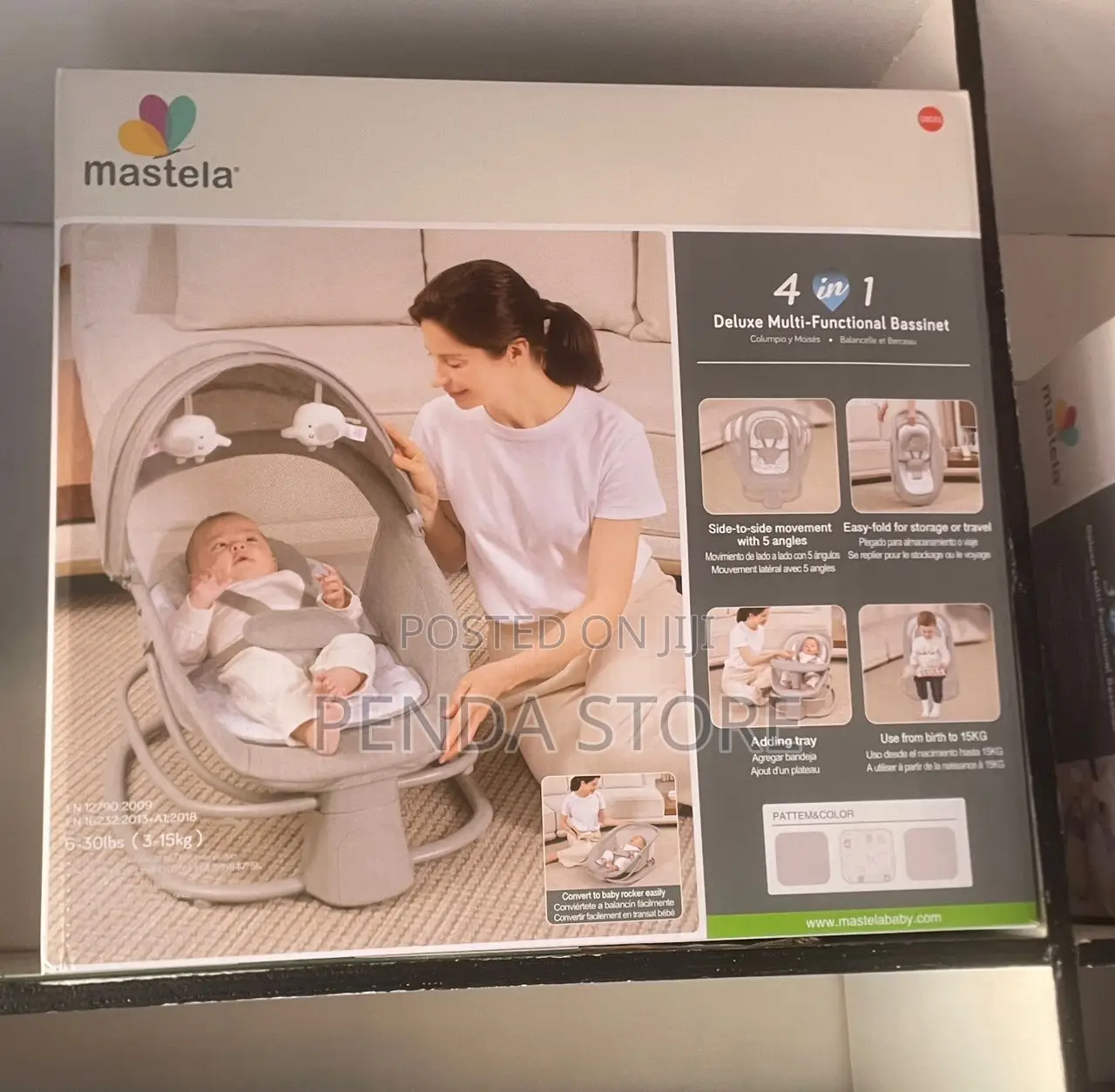Portable Electric Baby Swings – Relaxing Newborn Baby Swing Electric