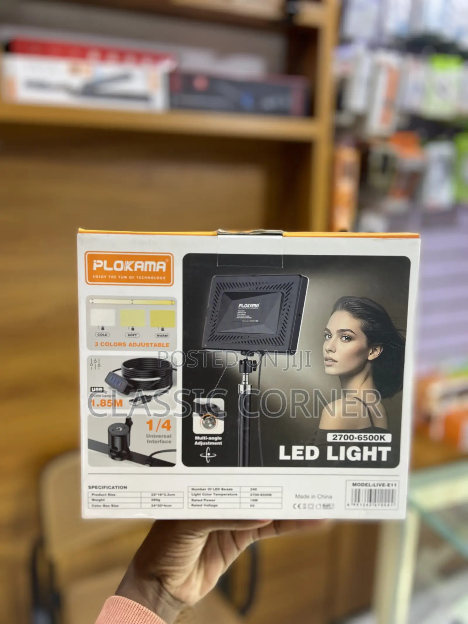 Plokama Live E-11 Professional Photo Video Led Light