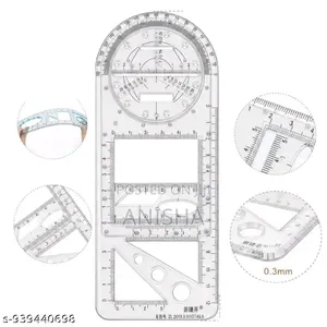 Multifunction Geometric Ruler