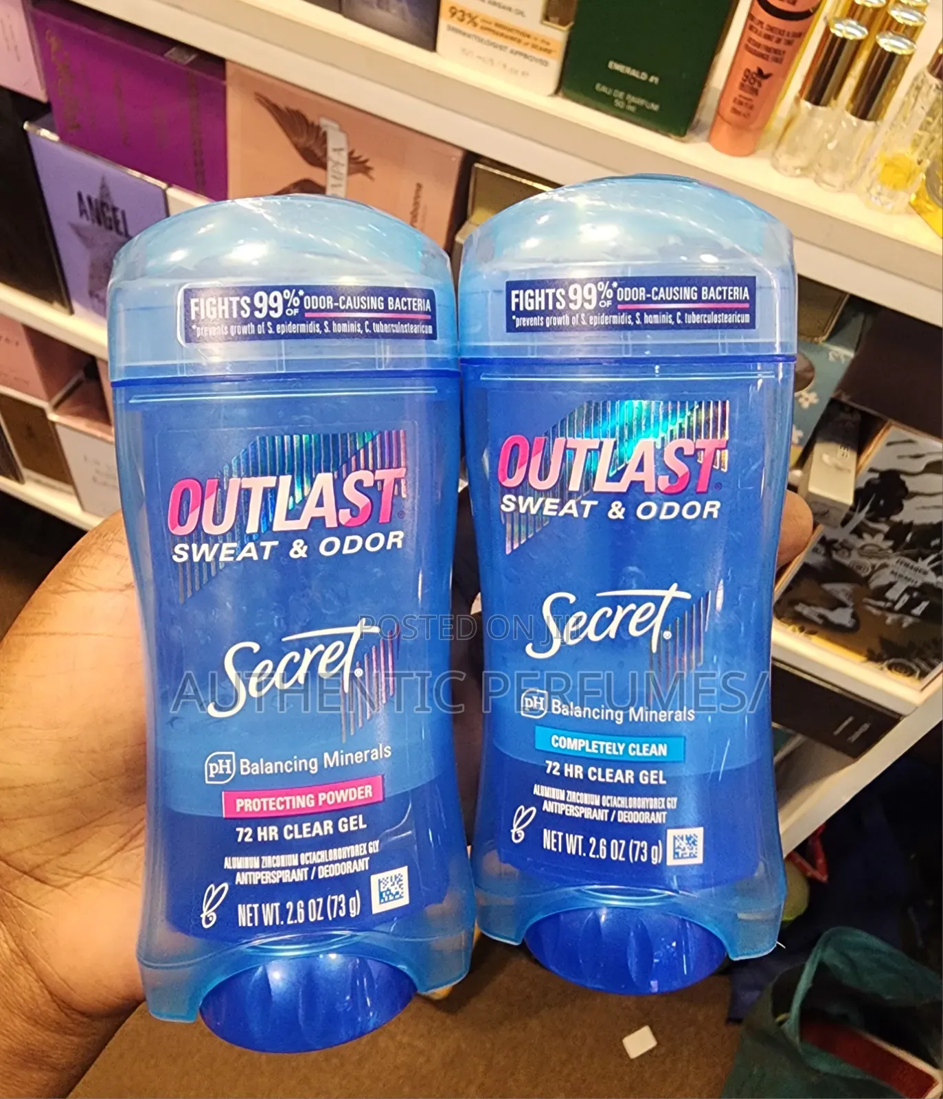 Secret Outlast Clear Gel 73g